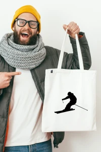 Torba narciarz dla fana sportów zimowych