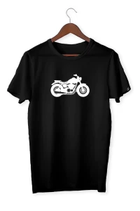 Koszulka dla motocyklisty z motorem
