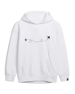 Bluza dla podróżnika z samolotem
