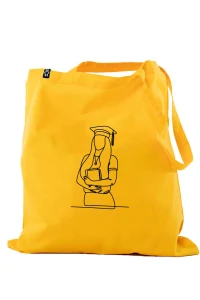 Torba bawełniana studentki absolwent
