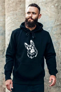 Bluza dla psiarza z owczarkiem niemieckim