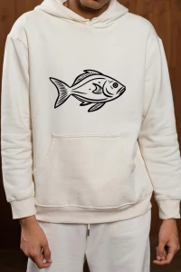 Bluza ze złotą rybką